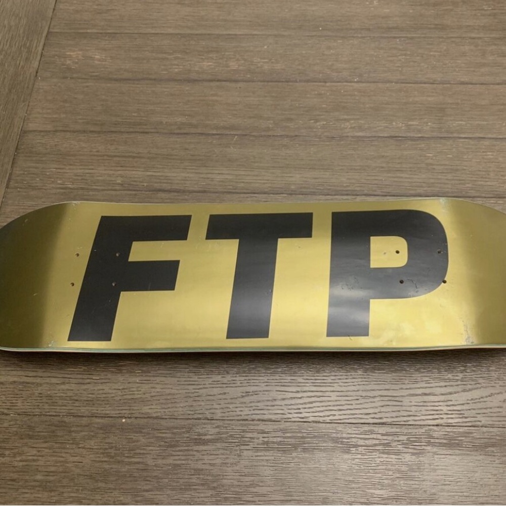 FTP Gold Skateboard Deck